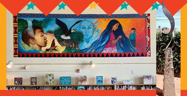Art at the John Muir Branch Library
