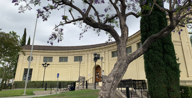 Lincoln Heights Branch Library at 2530 Workman Street [2022] Photo by Tiffney Sanford