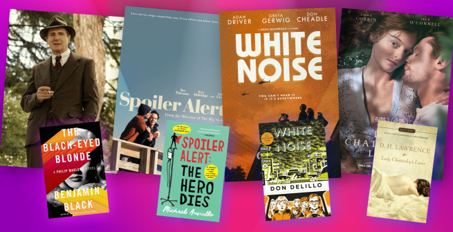 Collage of films adapted from books