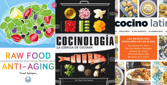 Selected cooking books in Spanish