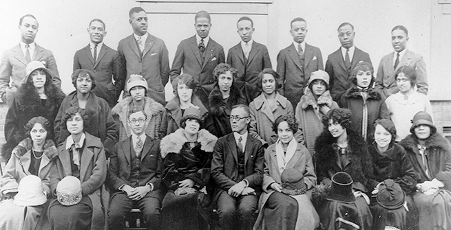 Members of the Junior NAACP, 1923, Shades of L.A. Collection