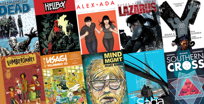 10 comic book covers