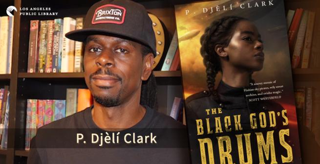 Author P. Djeli Clark and his book "The Black God's Drum"