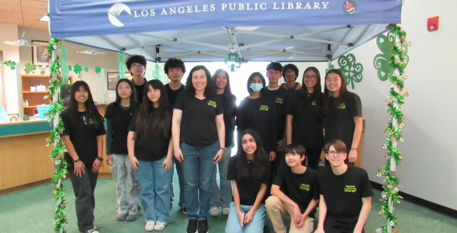 Platt Branch teen volunteers