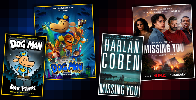 books and their movie posters