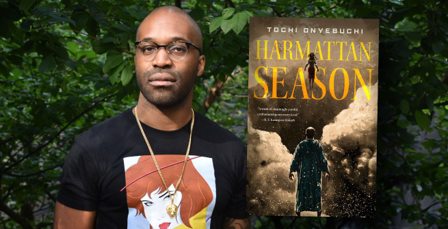 Author Tochi Onyebuchi and his latest novel, Harmattan Season