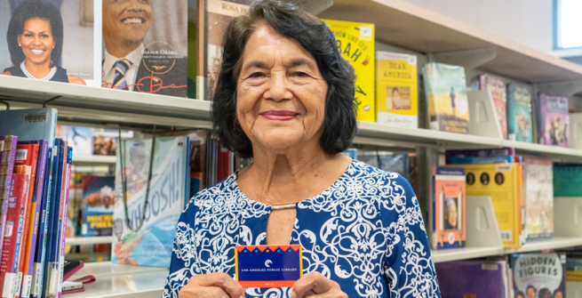 Civil Rights leader Dolores Huerta