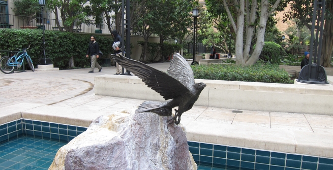 part of Maguire Gardens’ SPINE sculptor