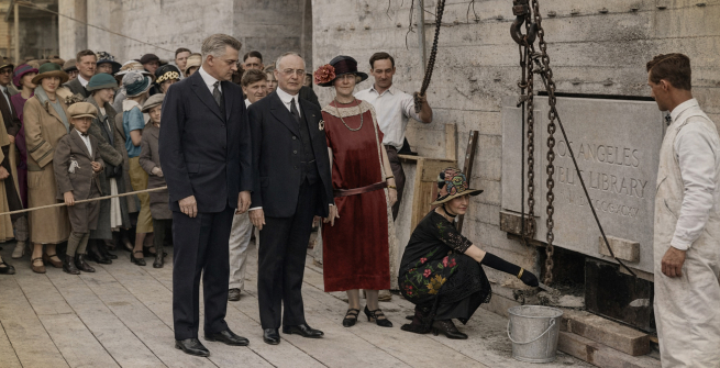 The Central Library cornerstone