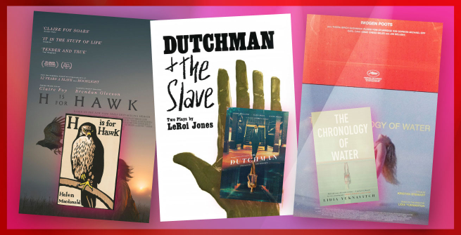 Collage of films and their adapted books