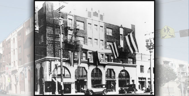 The Dunbar Hotel, then and now