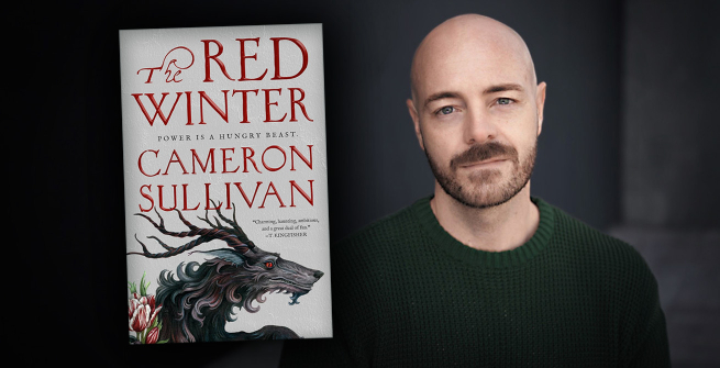 Author Anthony Horowitz and his debut novel, Cameron Sullivan