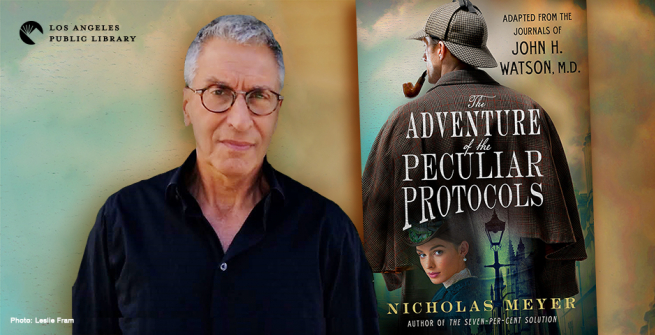 Nicholas Meyer and his latest novel, The Adventure of the Peculiar Protocols