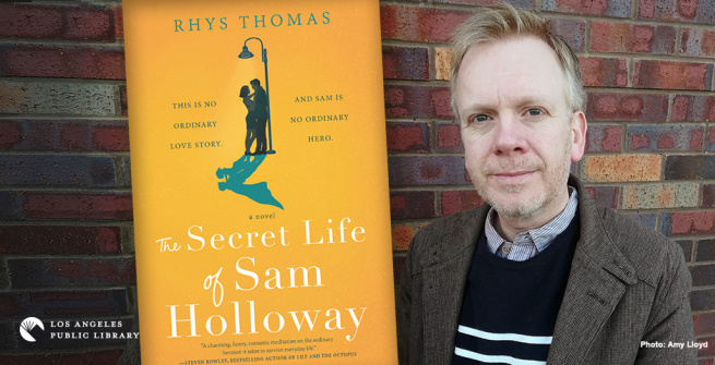 Rhys Thomas and his new novel, The Secret Life of Sam Holloway