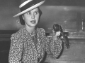 Ann Forst testifies in court regarding collaboration with LAPD Vice Squad in photo dated August 5, 1940.