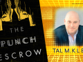book cover of punch escrow and author photo of Tai M. Klein