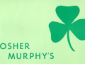 Kosher Murphy's with green clover