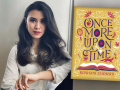 Author Roshani Chokshi and her latest novel, Once More Upon a Time. Photo credit: Aman Sharma Author Roshani Chokshi and her latest novel, Once More Upon a Time