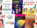 collage of Spanish books
