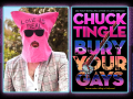 Chunck Tingle and his book cover Bury Your Gays