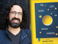 Author Michael Zapata and his latest book, The Lost Book of Adana Moreau