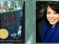 Author Erin Kelly and her book Hello Universe