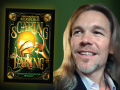 Photo of author: Jeannette Guignard Author Eric J. Guignard and his book, Scaring and Daring: Terrifying Takes on 15 Classic Tales: A Horror Writers Association Anthology
