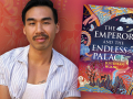 Author Justinian Huang and his debut novel, The Emperor and the Endless Palace