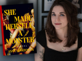 Photo of author: Sylvie Rosokoff Author Anna Kovatcheva and her debut novel, She Made Herself a Monster