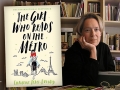 Author Christine Feret-Fleury and her latest novel, The Girls Who Reads on the Metro