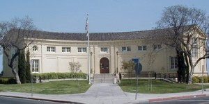 photo of library building exterior