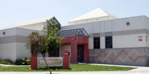 exterior photo of the Junipero Serra Branch Library