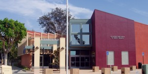 photo of library building exterior