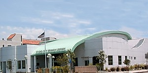 Exterior view of the Studio City Library