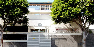 photo of library building exterior