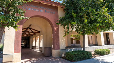 photo of library building exterior