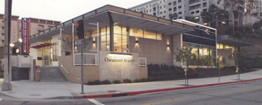 picture of library building exterior