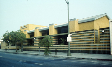 photo of library building exterior