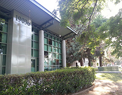 Exterior view of the West Valley Library
