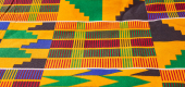 Kente cloth pattern