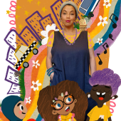 Author and illustrator J de laVega