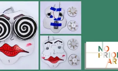 hand made mobile art