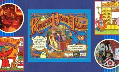 Knott's Bear-y Tales book cover and pages