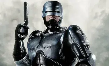 The Robocop is in the picture