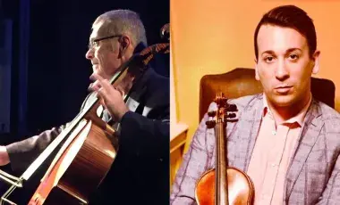 Violinist Andrew Sords and Cellist John Walz