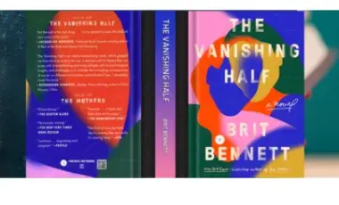 Book cover entitled Vanishing Half by Brit Bennett