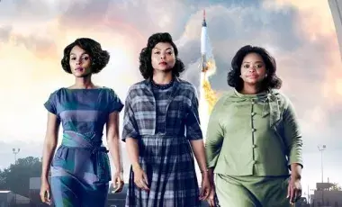 three characters from hidden figures movie