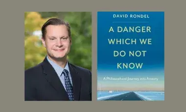 David Rondel and book cover