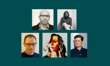 faces of five poets