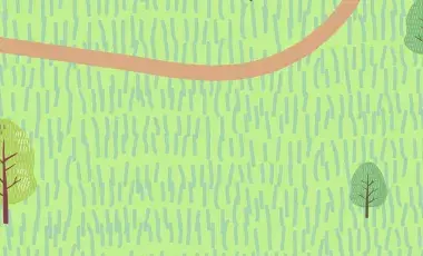 clip art of grass and trees